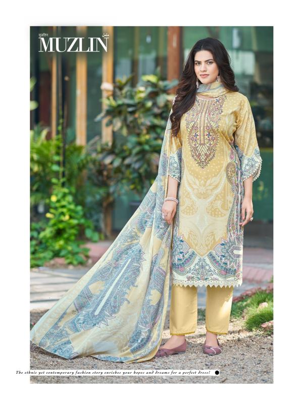 Mizaj muzlin vol-3 wholesale dress material online shopping india
